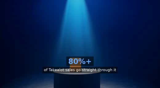 Explainer still: a spotlit podium under the caption about Takealot sales going through the Buy Box